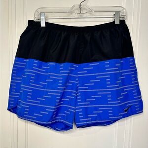 Nike Dri-Fit Challenger Run Division Blue Reflective Shorts - men’s large